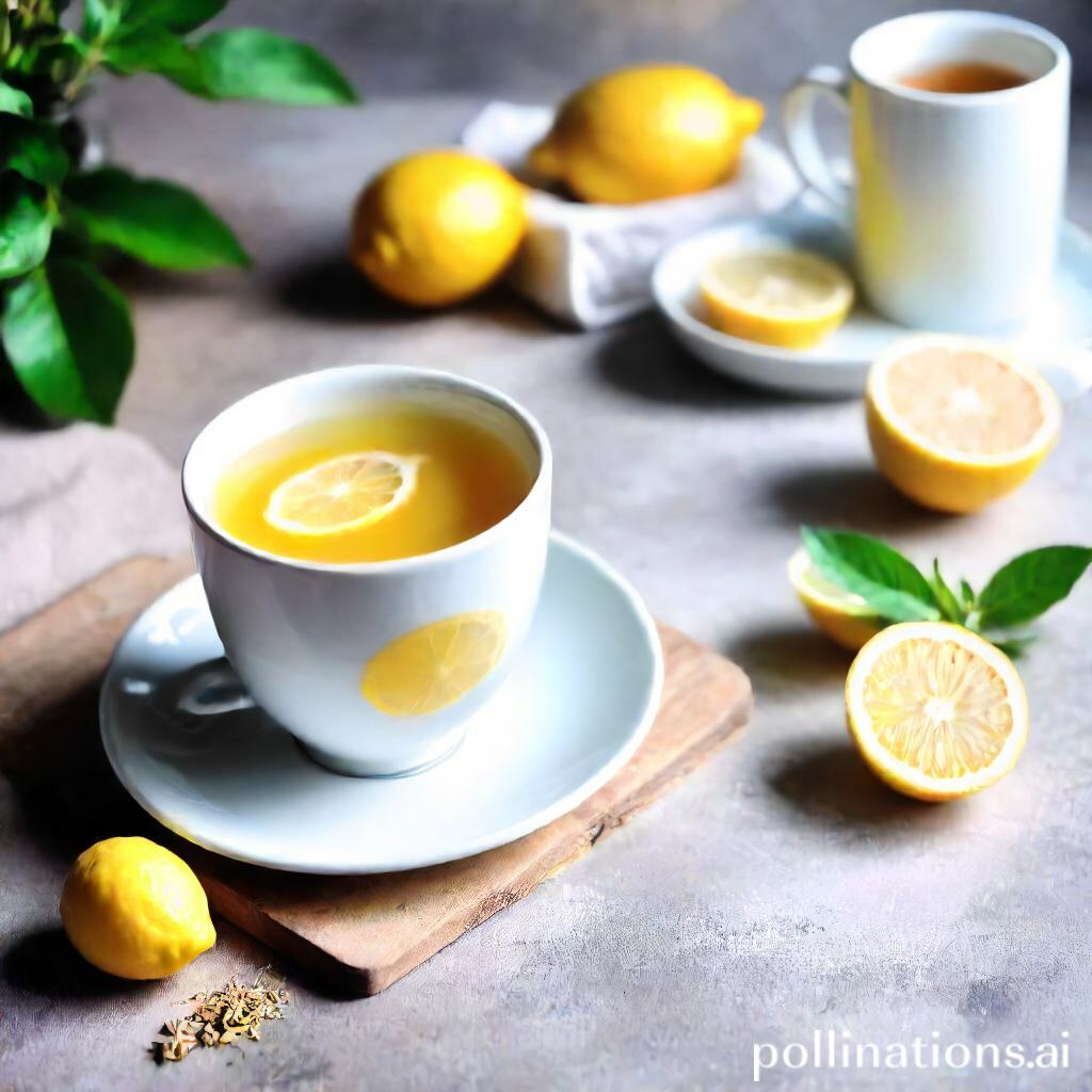 how much caffeine in spindrift tea and lemon